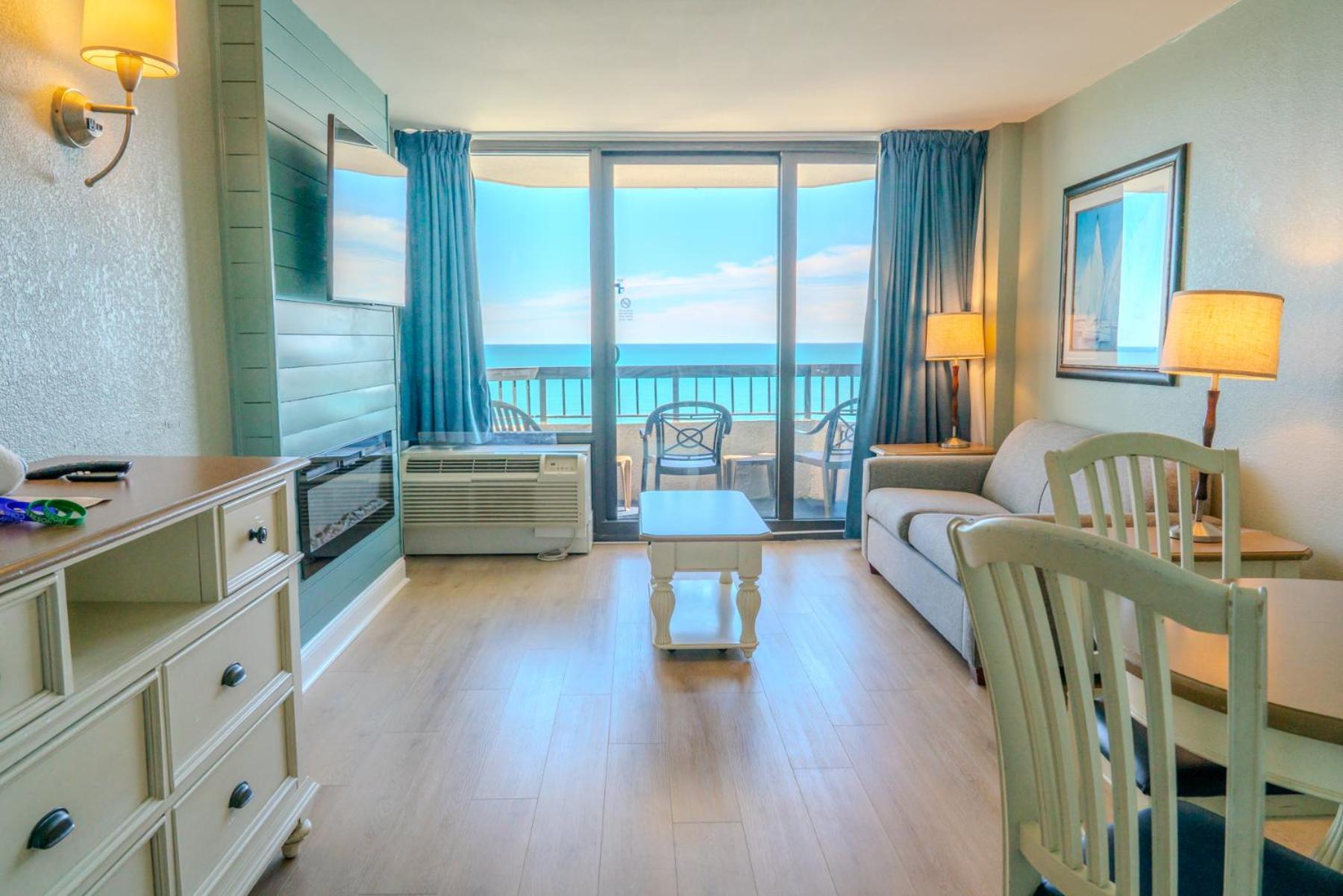 Oceanfront 1Br Suite! Perfect For 8 Guests!- Pinnacle Tower 1456 เมอร์เทิลบีช ภายนอก รูปภาพ